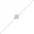 Sweet Alhambra Bracelet 18K White Gold