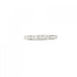 Half Circle Channel Setting Band Ring Platinum with Diamond