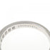 Half Circle Channel Setting Band Ring Platinum with Diamond