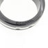 Ring Ceramic and 18K White Gold with Diamond