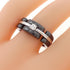 Ring Ceramic and 18K White Gold with Diamond