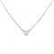 Elsa Peretti Diamonds By The Yard Pendant Necklace Sterling Silver and Diamond