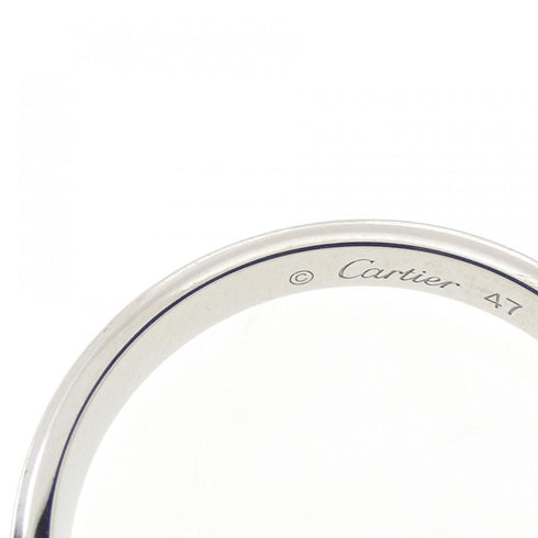 Damour Ring Platinum with Diamond