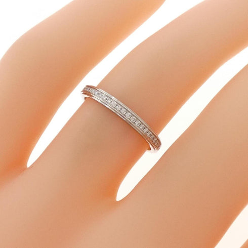 Damour Ring Platinum with Diamond