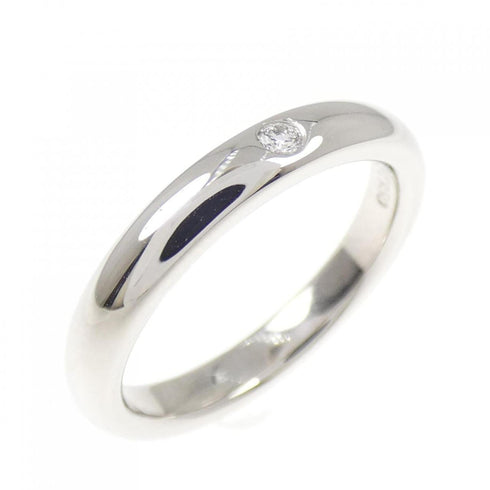Stacking Band Ring Platinum With Diamond