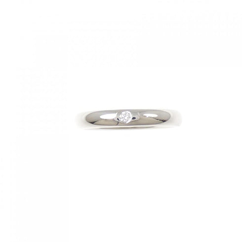 Stacking Band Ring Platinum With Diamond