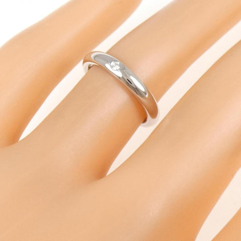 Stacking Band Ring Platinum With Diamond