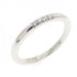Band Ring Platinum with Diamond