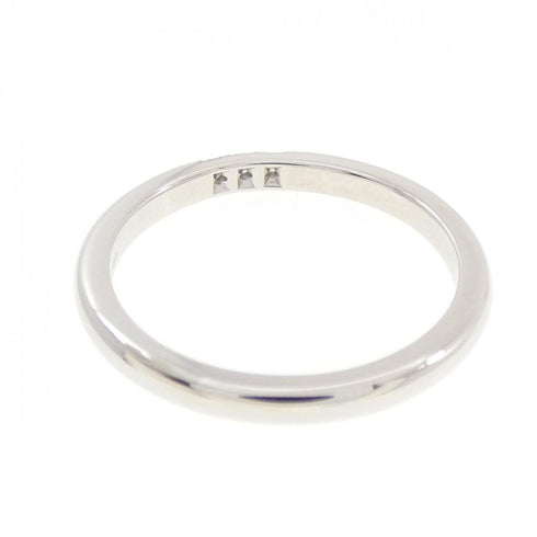 Band Ring Platinum with Diamond