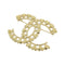 Brooch Gold-Tone Metal