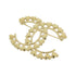Brooch Gold-Tone Metal