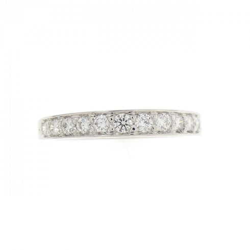 Bead Setting Ring Platinum with Diamond