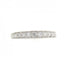 Bead Setting Ring Platinum with Diamond