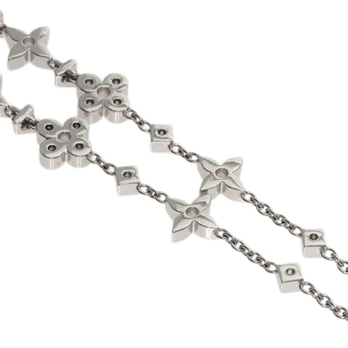 Dentelle Pendant Necklace 18K White Gold with Diamond