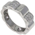 Camellia Ring 18K White Gold with Diamond