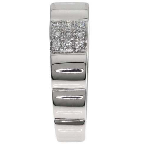 Camellia Ring 18K White Gold with Diamond
