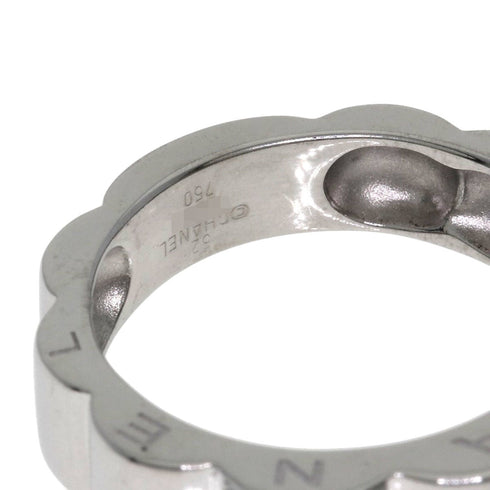 Camellia Ring 18K White Gold with Diamond