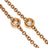 Elsa Peretti Diamonds By The Yard Pendant Necklace 18K Rose Gold and Diamond
