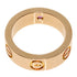 Love Ring 18K Rose Gold with Pink Sapphire
