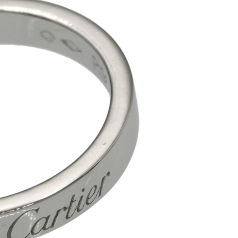 C de Cartier Ring Platinum