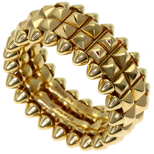 Clash de Double Ring 18K Yellow Gold