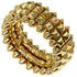 Clash de Double Ring 18K Yellow Gold