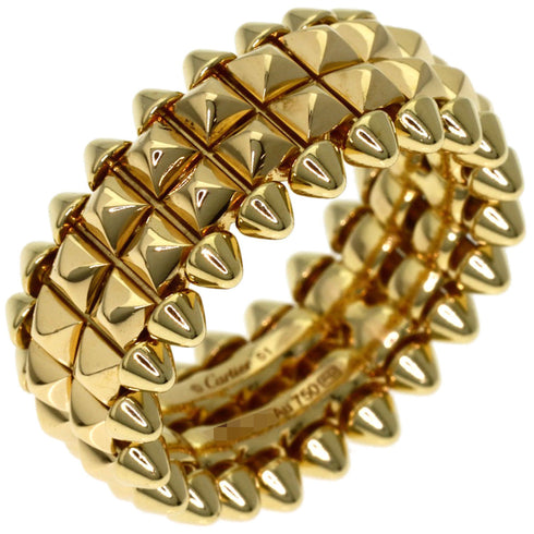 Clash de Double Ring 18K Yellow Gold