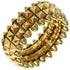 Clash de Double Ring 18K Yellow Gold