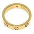 Love Ring 18K Yellow Gold with Diamond Mini