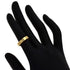 Love Ring 18K Yellow Gold with Diamond Mini