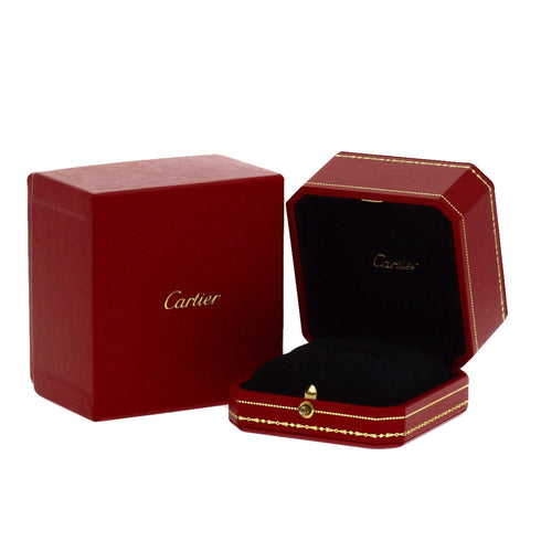 Love Ring 18K Yellow Gold with Diamond Mini