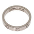 Love Ring 18K White Gold