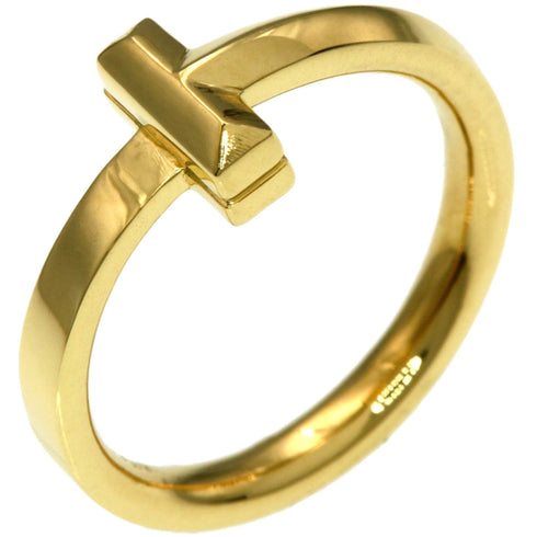 T One Narrow Ring 18K Yellow Gold