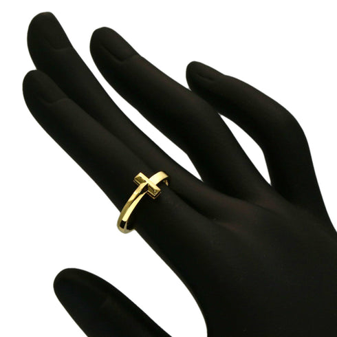 T One Narrow Ring 18K Yellow Gold