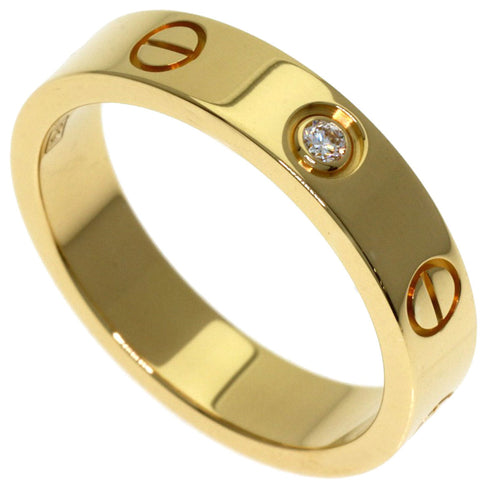 Love Ring 18K Yellow Gold with Diamond