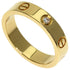 Love Ring 18K Yellow Gold with Diamond