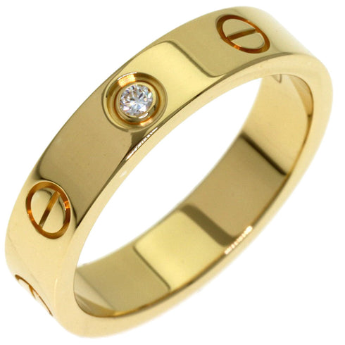 Love Ring 18K Yellow Gold with Diamond
