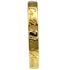Notes Narrow Band Ring 18K Yellow Gold