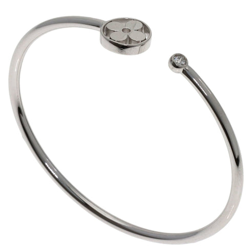 Twist Blossom Bracelet 18K White Gold with Diamond
