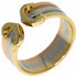 Vendome Louis Cartier Band Ring 18K Tricolor Gold