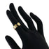 Vendome Louis Cartier Band Ring 18K Tricolor Gold