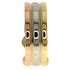 Vendome Louis Cartier Band Ring 18K Tricolor Gold