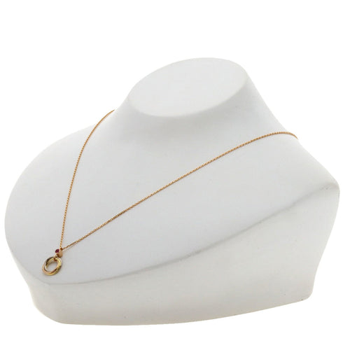 Trinity Pendant Necklace 18K Tricolor Gold