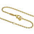 Pendant Necklace Titanium and 18K Yellow Gold