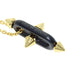 Pendant Necklace Titanium and 18K Yellow Gold