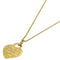 Heart Pendant Necklace 18K Yellow Gold