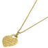 Heart Pendant Necklace 18K Yellow Gold
