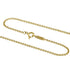 Heart Pendant Necklace 18K Yellow Gold