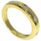 Tendrement Etoile 4P Diamond Band Ring 18K Yellow Gold