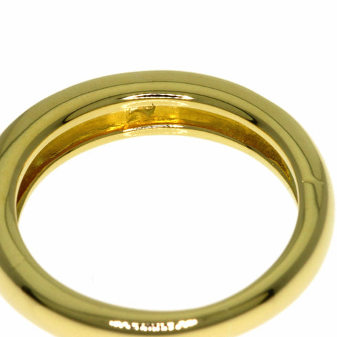 Tendrement Etoile 4P Diamond Band Ring 18K Yellow Gold